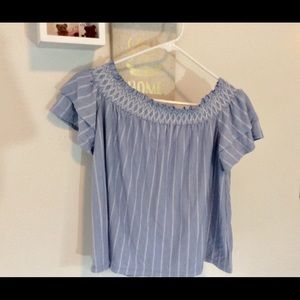 Off the shoulder normal top